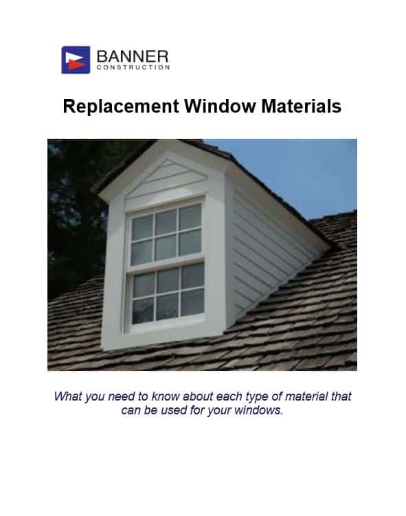 replacement window materials cover