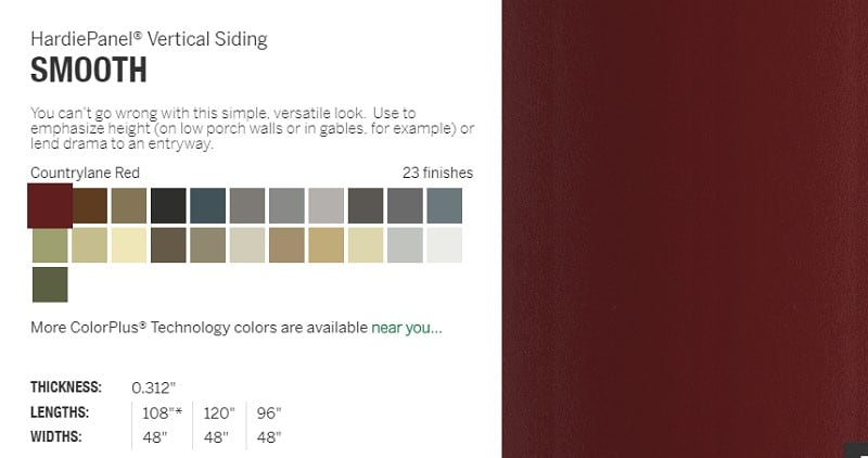 Select the best siding
