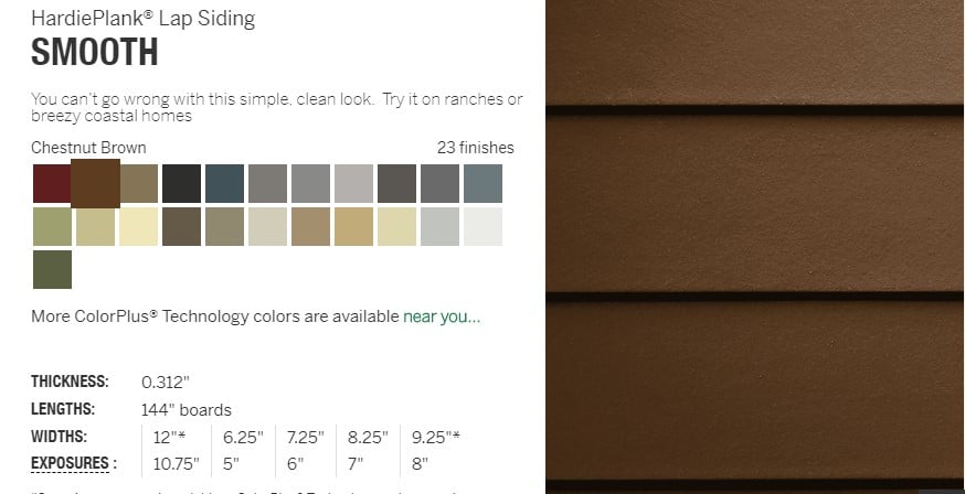 Select the best siding