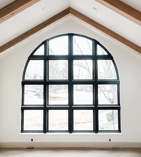Arched window