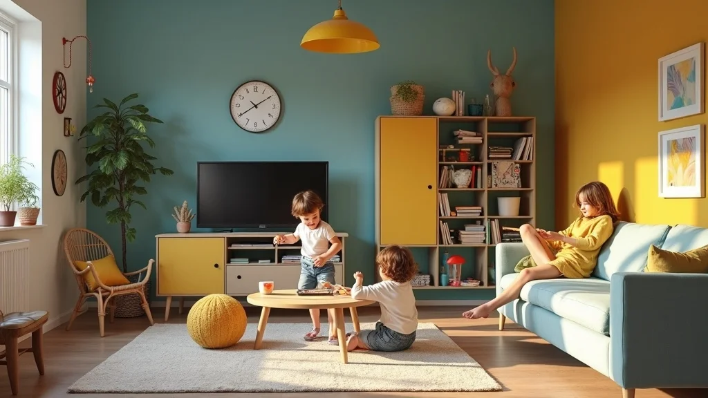 Multipurpose room from garage, family living space inspiration