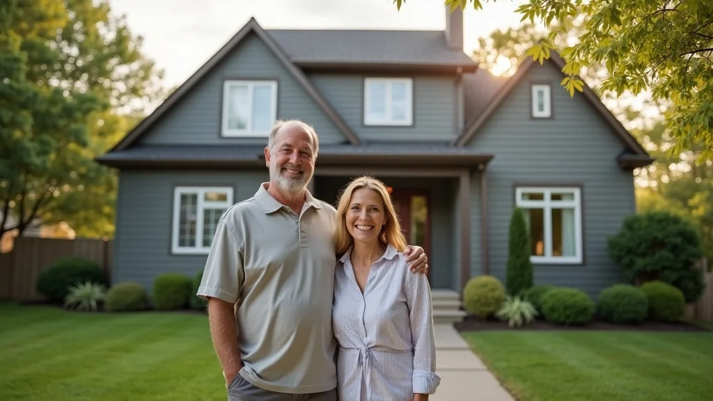 James Hardie siding installer St Louis modern home fiber cement secure installation residents happy exterior lush lawns