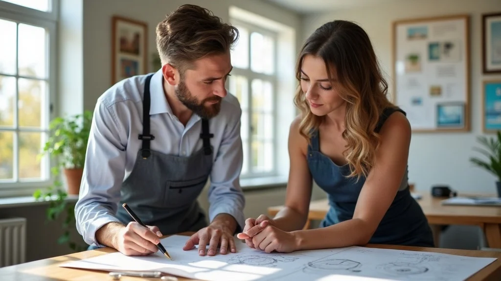 Professional contractor discussing premium window material samples with homeowner — how to choose premium window materials with expert guidance